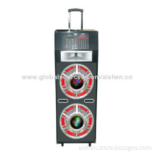 Trolley Speaker with EQ/USD/SD/FM/Remote Control/Light